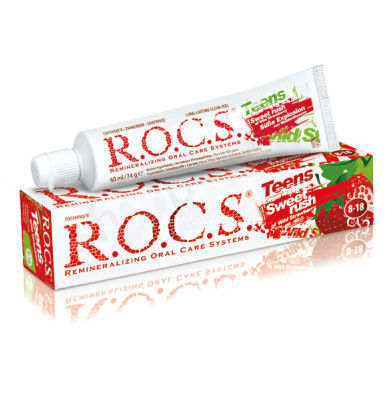 ROCS Teens Yaban Çileği Diş Macunu 60ml - ROCS