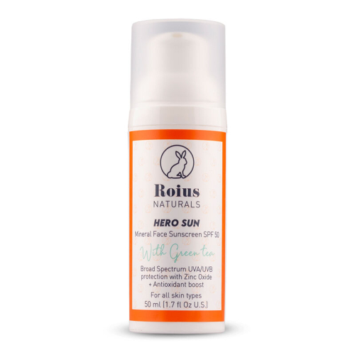 Roius Naturals Hero Sun Mineral Spf50+ Face Sunscreen 50 ml - Roius Naturals