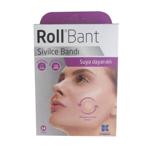 Roll Bant Sivilce Örtücü 24 Adet - Kurtsan Medikal