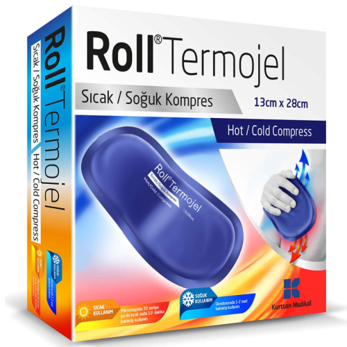 Roll Termojel Sıcak - Soğuk Kompres 13 cm x 28 cm - Kurtsan Medikal