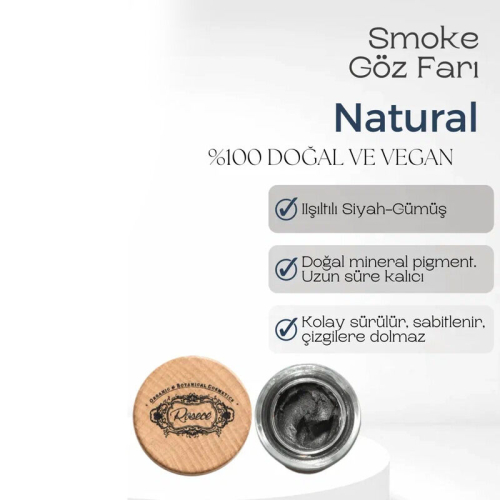 Rosece Radiance Wings Krem Göz Farı 7 gr - B14 - Hafif Işıltılı Siyah - 2