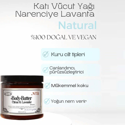 Rosece R51 Body Butter Katı Vücut Yağı 200 ml - 2