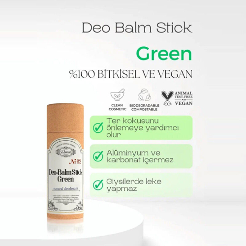 Rosece R62 Doğal Koltuk Altı Deodorant Roll-on Green 60 ml - 2