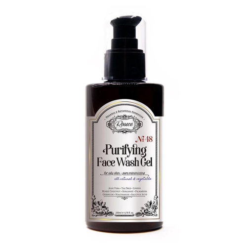 Rosece R48 Arındırıcı Siyah Nokta Karşıtı | Yüz Yıkama Jeli 200 ml - Rosece