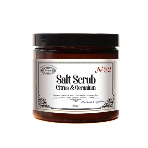 Rosece R32 Tuz Scrub Narenciye Itır - Doğal Spa Peeling Arındırıcı 325 gr - 1