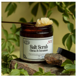 Rosece R32 Tuz Scrub Narenciye Itır - Doğal Spa Peeling Arındırıcı 325 gr - 3