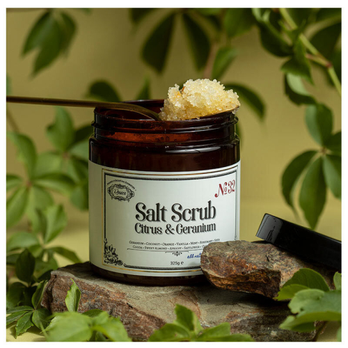 Rosece R32 Tuz Scrub Narenciye Itır - Doğal Spa Peeling Arındırıcı 325 gr - 3