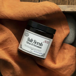 Rosece R32 Tuz Scrub Narenciye Itır - Doğal Spa Peeling Arındırıcı 325 gr - 4