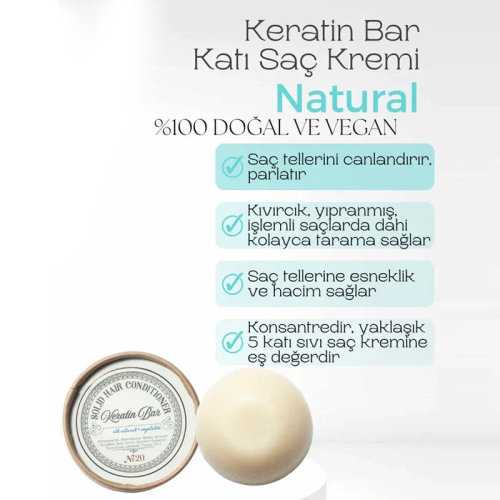 Rosece R20 Solid Hair Katı Saç Kremi | Keratin Bar 100 gr - 3