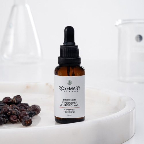 Rosemary Natural Soğuk Sıkım Kuşburnu Çekirdeği Yağı 30 ml - Rosemary Natural