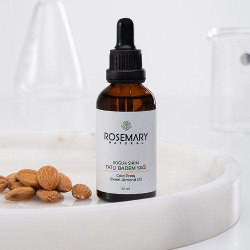 Rosemary Natural Soğuk Sıkım Tatlı Badem Yağı 50 ml - Rosemary Natural