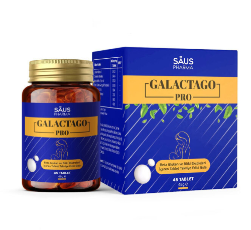 Salus İlaç Galactago Pro Beta Glukan Takviye Edici Gıda 45 Tablet - Salus İlaç