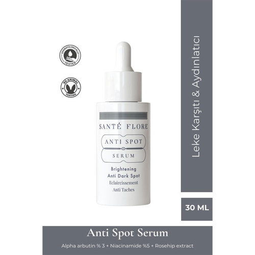 Sante Flore Arbutin 2% + Niacinamide 5% Leke Karşıtı Serum 30 ml - 3
