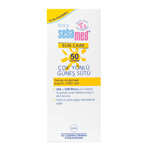 Sebamed Baby SPF50 Çok Yönlü Güneş Sütü 100 ml - 3