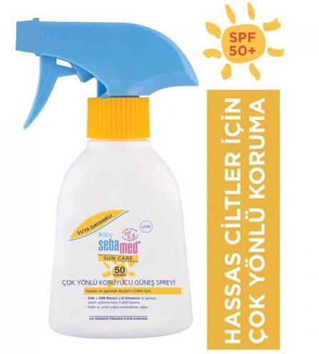 Sebamed Bebekler için Çok Yönlü Koruyucu Güneş Spreyi SPF 50 200 ml - Sebamed