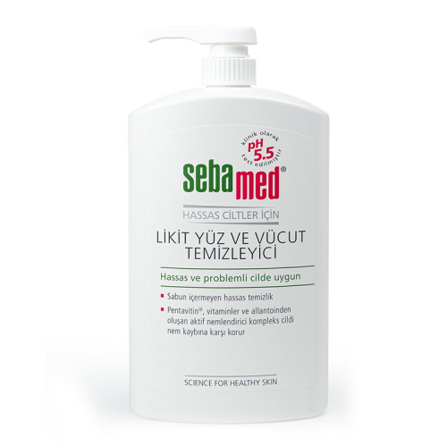 Sebamed Likit Yüz ve Vücut Temizleyici Jel 1000 ml - Sebamed