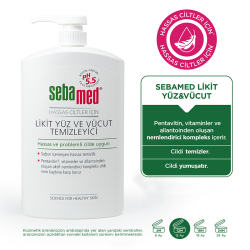 Sebamed Likit Yüz ve Vücut Temizleyici Jel 1000 ml - 1