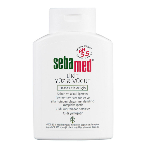 Sebamed Likit Yüz ve Vücut Temizleyici Jel 200 ml - 1