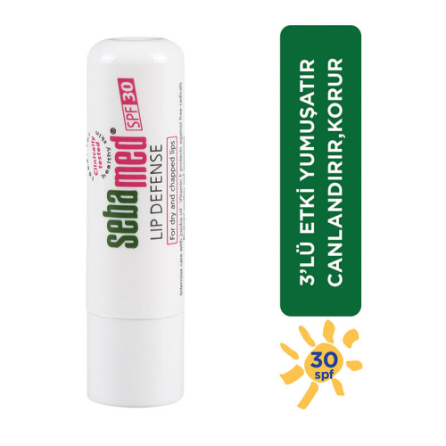Sebamed SPF 30 Üçlü Etkili Dudak Kremi 4.8 gr - 2
