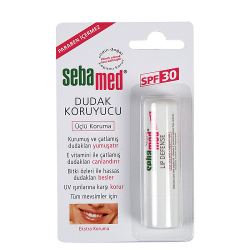 Sebamed SPF 30 Üçlü Etkili Dudak Kremi 4.8 gr - 4