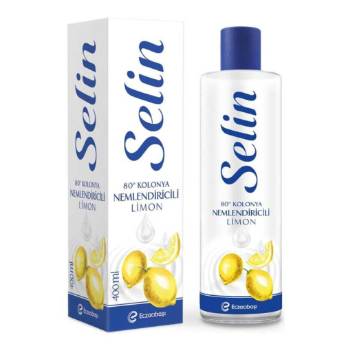 Selin Nemlendiricili Limon Kolonyası 400 ml - Selin