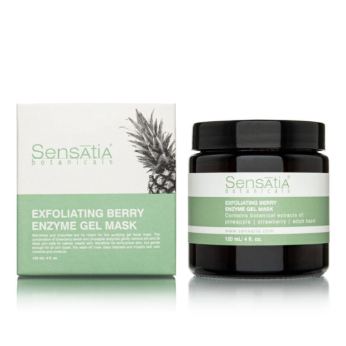 Sensatia Botanicals Exfoliating Berry Enzyme Gel Mask 120 ml - Sensatia Botanicals