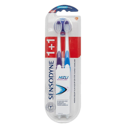 Sensodyne Diş Fırçası Hızlı Rahatlama Yumuşak 2li - Sensodyne