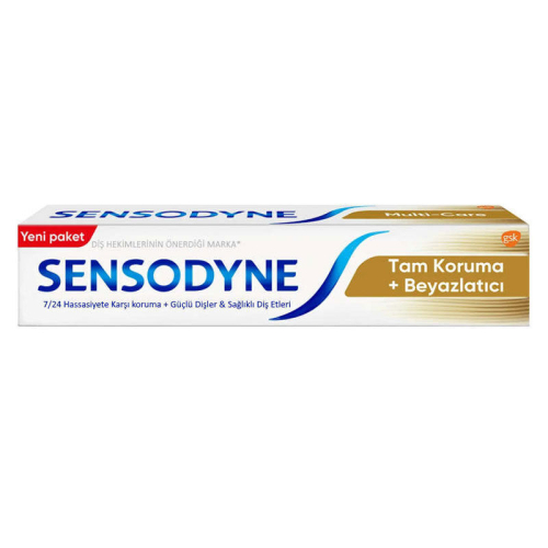 Sensodyne Tam Koruma ve Beyazlatıcı Diş Macunu 75 ml - Sensodyne