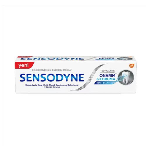 Sensodyne Beyazlatıcı Onarım Koruma Diş Macunu 75 ml - Sensodyne
