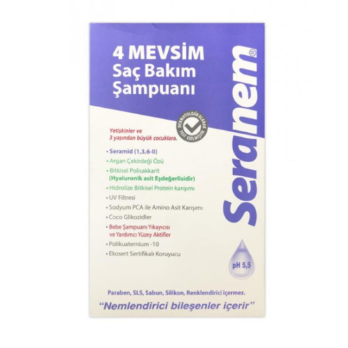 Seranem 4 Mevsim Saç Bakım Şampuanı 150ml - Dermadolin