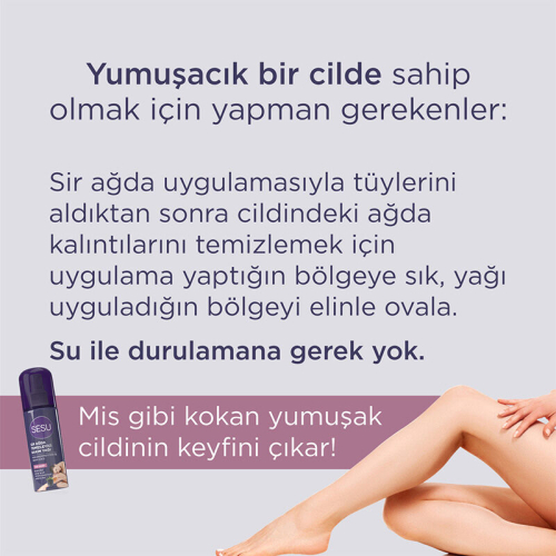 Sesu Ağda Temizleyici Bakım Yağı 150 ml - 4