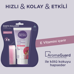 Sesu Duşta Tüy Dökücü Krem Hassas 150 ml - 2