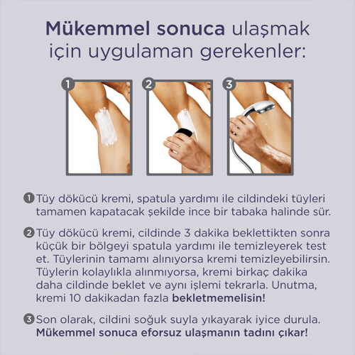 Sesu Erkekler için Tüy Dökücü Krem 100ml - 3
