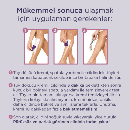 Sesu Hassas Ciltler için Tüy Dökücü Krem 40 ml - 2
