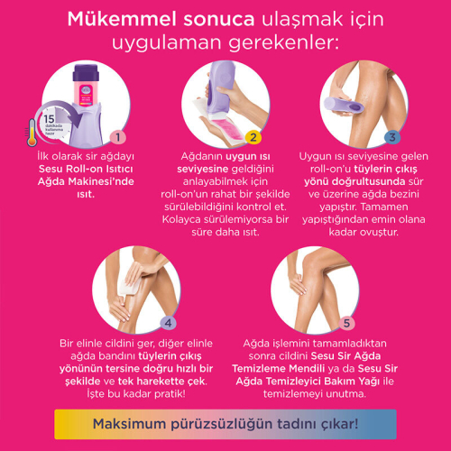 Sesu Roll-On Sir Ağda Ağdaya İlk Adım 100 ml - 5