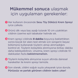 Sesu Tüy Dökücü Krem 150 ml - 4