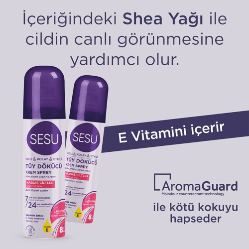 Sesu Tüy Dökücü Krem 150 ml - 3