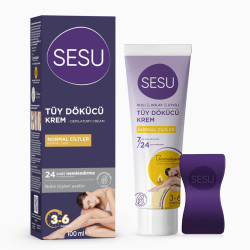 Sesu Tüy Dökücü Krem Normal Ciltler 100 ml - 1