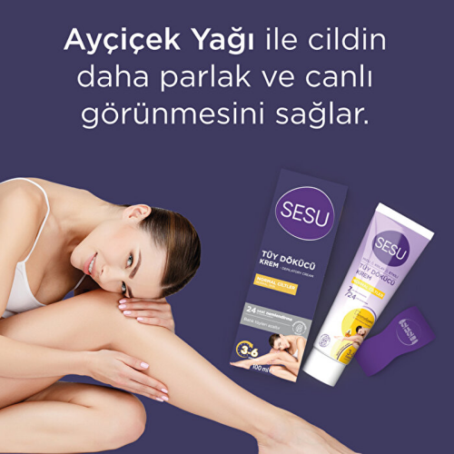 Sesu Tüy Dökücü Krem Normal Ciltler 100 ml - 3