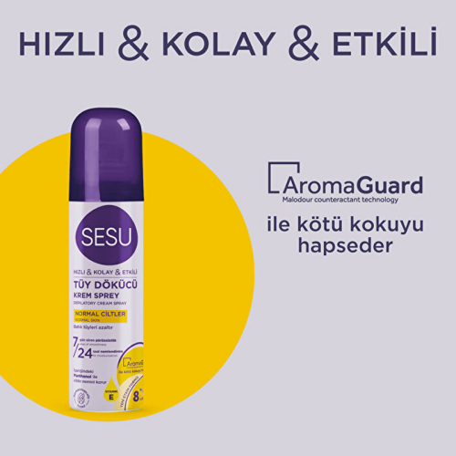 Sesu Tüy Dökücü Sprey Normal Ciltler 150 ml - 2
