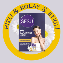 Sesu Tüy Sarartıcı Krem 35gr+18gr - 2