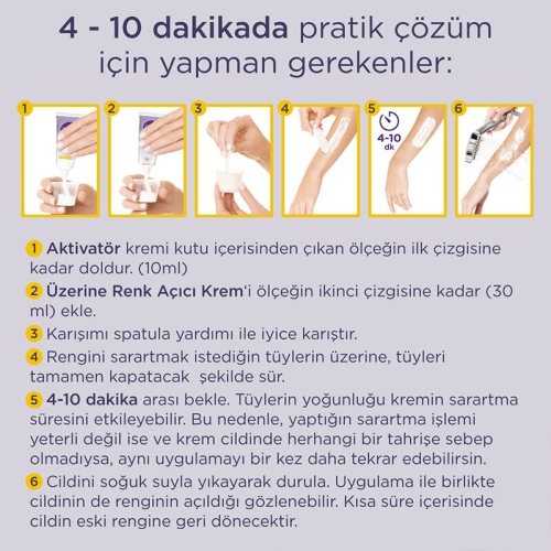 Sesu Tüy Sarartıcı Krem 35gr+18gr - 5