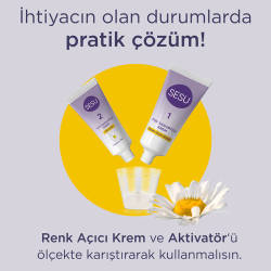 Sesu Tüy Sarartıcı Krem 35gr+18gr - 3
