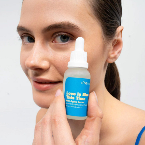 She Vec Love In Blue This Time Anti-Aging Serum 30 ml - 3