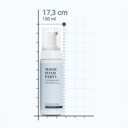 She Vec Magic Foam Party Yüz Temizleme Köpüğü 150 ml - 3