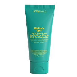 She Vec Matte's SPF50+ Yağlı ve Karma Ciltler için Matlaştırıcı Etkili Güneş Kremi 50 ml - 1