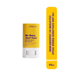 She Vec No Burn Just Spf50+ Stick Güneş Kremi 15 g - 5