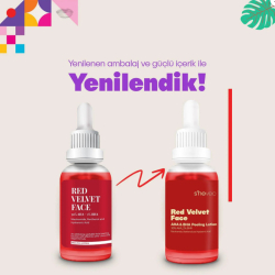 She Vec Red Velvet Face AHA+ BHA Yüz Peelingi 30 ml - 3