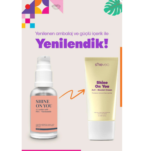 She Vec Shine On You Azelaic Acid + PHA + Niacinamide 30 ml - 3