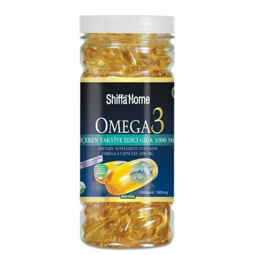 Shiffa Home Omega 3 Takviye Edici Gıda 100 Kapsül - Shiffa Home